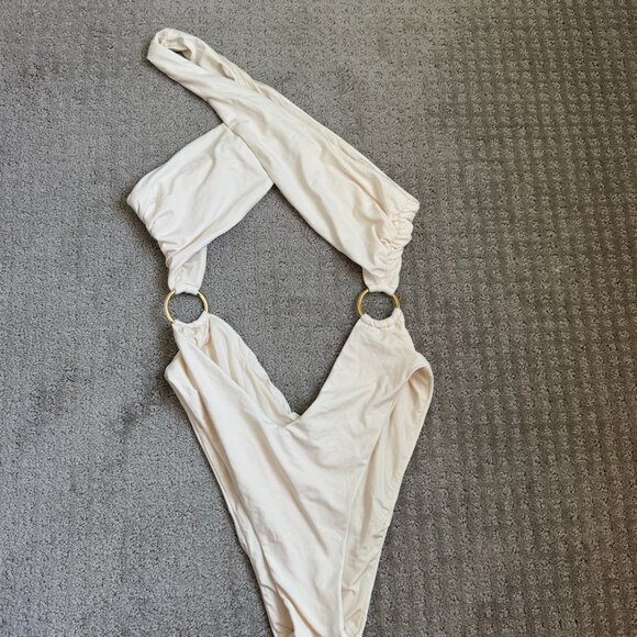 WeWoreWhat Asymmetric One-Piece - NWOT - Picture 9 of 9